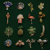 Animal Plant Lapel Pins Fruits Food Mix Brooches Badges Backpack Cute Pins Party Gifts For Friends Jewelry - Image 1
