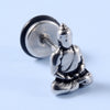 1Pair Punk Gothic Earrings Steel Retro Ear Studs Tragus Helix Cartilage Lobe Women Man Body Piercing Jewelry - Image 11