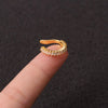 1Pc 10mm Fake Piercing Jewelry Adjustable Helix Cartilage Conch Cz Ear Cuff No Piercing Conch Cuff Earring - Image 8