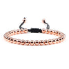 5mm Copper Bead Bracelet Women Men Handmade Adjustable Rope Charm Wristband Buddhist Yoga Bangle Friendship Jewelry Gift - Image 9