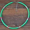 4/6/8mm 20 Colors Polymer Clay Necklace Soft Pottery Choker Necklace Colorful Surfer Beads Collar Handmade Jewelry Gifts - Image 8