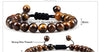 Braided Stone Bead Bracelet with Multiple Bead Sizes - Image 36