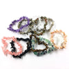 Multicolor Stone Chip Bracelet with Elastic Cord - Image 2