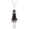 statement necklace pendant cute jewelry lady long necklace women flower charms pendant bohemian maxi accessory - Image 17
