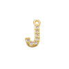 7x8mm Brass Cubic Zirconia Crystal 26 Letter Charms Pendants for Women Necklace Earring Jewelry Accessories Model - Image 31