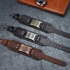 Totem Design Wide Leather Pirate Compass Bracelet Men's Bracelet Celtic Viking Jewelry Compass Bracelet Accessories Party Gifts - Image 3