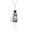 statement necklace pendant cute jewelry lady long necklace women flower charms pendant bohemian maxi accessory - Image 34