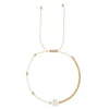 Simple Thin Bracelet Shell A-Z Initial Letter Charm Bracelets Jewelry for Women Gold Color Miyuki Beads - Image 19
