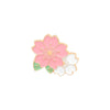 Flower Series Enamel Pins Sakura Wing Lily Sunflower Blossom Brooches Bag Lapel Pin Badge Jewelry Gift For Kids Friend - Image 9