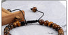 Braided Stone Bead Bracelet with Multiple Bead Sizes - Image 43
