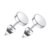 1 Pair Stainless Steel Stud Earrings for Men/Women Cross Pendant Long Tassel Unisex Hoop Earrings Punk Gothic Metal Jewelry - Image 23
