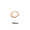 1 Pcs Crystal Zircon Hoop Earrings for Women Rainbow Cartilage Helix Tragus Earring Stud Body Piercing Jewelry - Image 9