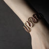 Copper Wave Metal Handcrafted Bracelet Rustic Vintage Punk Cuff Bangle Viking Handmade Jewelry Unisex Accessories - Image 4