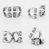 Vintage Gothic Flower Stainless Steel Mens Open Rings Punk Unique for Women Boyfriend Biker Jewelry Creativity Gift - Image 6