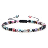 Adjustable 4 mm Beaded Stretch Bracelet in Multiple Color Styles - Image 36