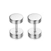 1 Pair Stainless Steel Stud Earrings for Men/Women Cross Pendant Long Tassel Unisex Hoop Earrings Punk Gothic Metal Jewelry - Image 22