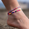 2Pcs/Lot Bohemian Anklets for Men and Women Handmade Rope Friendship Beach Barefoot Bracelet on the Leg Chain Boho Foot Jewelry - Image 12