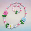 2pcs/Set Natural Wood Beads Jewelry Cute Animal Pattern Necklace Bracelet For Children Party Jewelry Girl Birthday Gift - Image 7