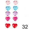 clip on earing girls children Pink jewelry child clip earrings Butterfly Shell Star flower ear clip for kids gift 5 Pairs - Image 7