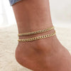 Women Bohemia Stainless Steel Anklets, 2-3pcs/set Elegant Anklet On Foot Holidays Beach Jewelry,Adjustable Bracelet on Leg - Image 22