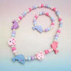 25 styles Cute Animal Flower Cartoon Flower Children's sweater necklace bracelet for children gift - Image 27