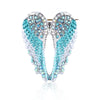 Zrm Angel Wings Creative Guardian Angel Wings Brooches Pin Rhinestone Crystal Diamante Jewellery Ladies - Image 8