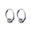 1 Pair Stainless Steel Stud Earrings for Men/Women Cross Pendant Long Tassel Unisex Hoop Earrings Punk Gothic Metal Jewelry - Image 13