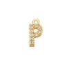 7x8mm Brass Cubic Zirconia Crystal 26 Letter Charms Pendants for Women Necklace Earring Jewelry Accessories Model - Image 29