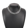 Retro Exaggerated Thick Chain Necklace Double Personality Chain Hip-Hop Neck Chain Choker Necklac Women Jewelry - Image 9