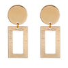 Hollow Round Clip-On Earrings in Multiple Designs - Image 24