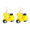 Cute Dangly Earrings Jewelry Handmade Earrings Summer Unusual Hook Earrings Women Girls Dangly Motorcycle Dice - Image 30