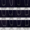 Silver Color 12 Constellation Zodiac Charm Bracelet For Women Birthday Gift Cubic Zircon Bracelet Jewelry S - Image 2