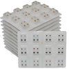 12-Pair Stainless Steel Piercing Stud Set with 3 mm or 4 mm Stone Options - Image 6