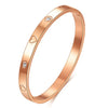 Nibastar Hollow Star Bracelets Bangles For Women Stainless Steel Sweet Romantic Bracelet Rose Gold Color Jewelry Gift - Image 15