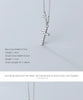 Modian Shining CZ Thick Cross Sterling Silver 925 Pendant Necklace for Women Adjustable Simple Necklace Fine Jewelry Accessories