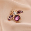 Cute Rhinestone Bee Brooch Women Party Accessories Insect Pearl Corsage Brooches Clothing Accessories - Image 10