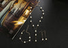 Imitation Pearl Jewelry Set with Necklace Bracelet and Earrings - Image 13