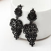 European Exaggerated Earring Bohemian Hollow Leaves Flower Big Pendants Drop Ear Jewelry For Women Gift - Image 7