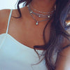 26 Styles Bohemian Multi layered Necklaces For Women Moon Cross Tree Star Pendant chains Statement Choker Boho Jewelry - Image 30