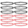 ZS 12Pcs Vintage Stretch Choker Necklace Lady Girl Tattoo Choker Necklace Punk Retro Gothic Elastic Necklaces for Women - Image 8