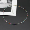 Korean Sweet Colorful Chokers Collar Boho Seed Beaded Clavicle Necklaces for Women Girls Jewelry - Image 23
