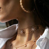 Bling CZ Paved 3pcs North Star Choker Double Chain Necklace for Women Modern Jewelry Gold Color Layer Chokers - Image 1