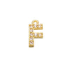 7x8mm Brass Cubic Zirconia Crystal 26 Letter Charms Pendants for Women Necklace Earring Jewelry Accessories Model - Image 18