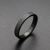 Simple 3mm 5mm Woman Men's Couple Black Titanium Ring Matte Finished Finger Ring Jewelry for Male Wedding Bands Gift - Image 6