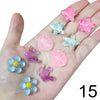 clip on earing girls children Pink jewelry child clip earrings Butterfly Shell Star flower ear clip for kids gift 5 Pairs - Image 20