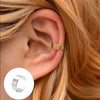 1PC Punk Metal Zircon Ear Cuff Ear Clip for Women No Pierced C Shape Geometric Small Ear Cuff Ear Wrap Ear Cuff Clips Jewelry - Image 12