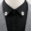 1 Pair Retro Lapel Pin Brooch Vintage Tree Leaf Collar Pin Hollowed Out Crown Shirts Suits Breastpin Jewelry Accessories - Image 7