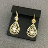 Morocco Court Style Drop Shape Design Earrings Women Wedding Photography Earrings Jewelry Hollow Carving Crystal Earrings - Image 9