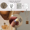 Women Accessories Jewelry Semicolon Engraved Pendant Necklace - Image 6