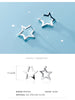 MODIAN Minimalism Irregular Star Hoop Earring for Women  925 Sterling Silver Anti-Allergy Earring Fine Jewelry Girl Gift
